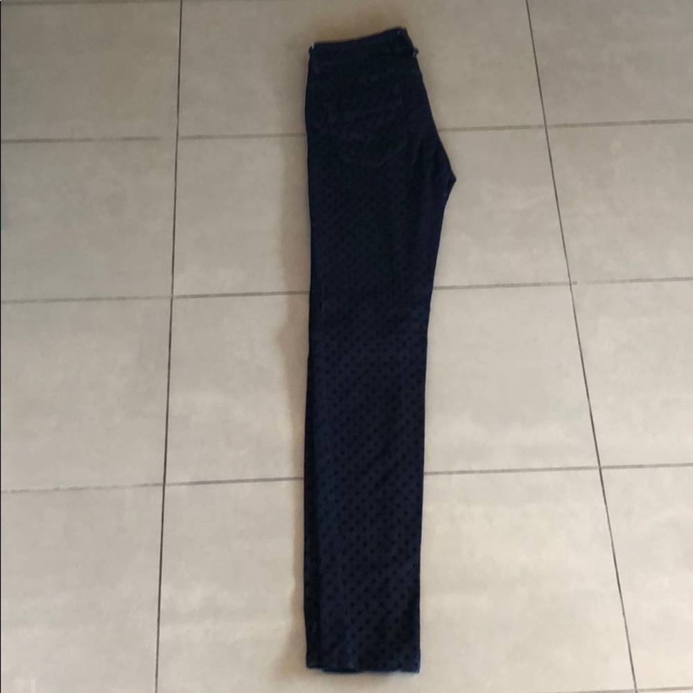 Polka dot jeans